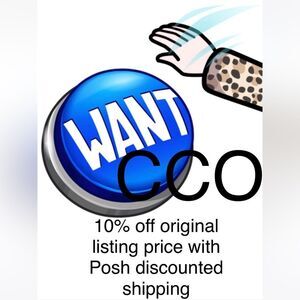 Closet Clear Out shipping discount information